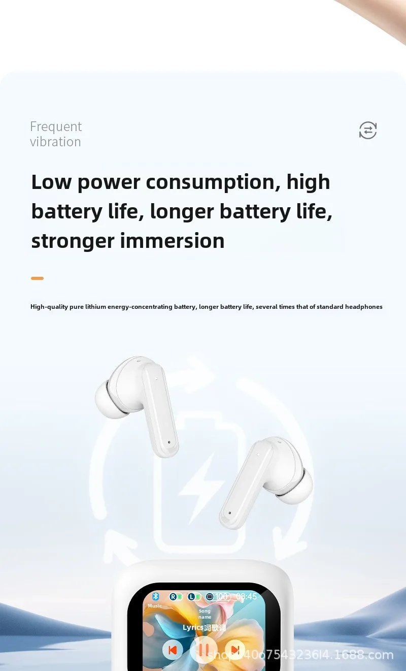 DAIDAN Y18 Pro TWS Earphones ANC Bluetooth 5.4 Earphones True Wireless earphones Sport stereo earphones Waterproof with micropho